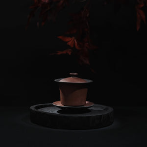 Handmade Jianshui Bodhi texture gaiwan, 200ml