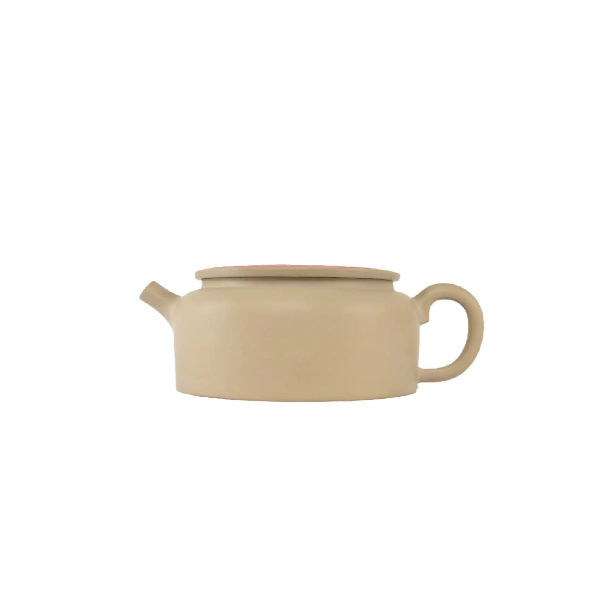 Handcrafted Jianshui Zitao Teapot – White Clay Panda Carved & Inlaid Design, 210ml