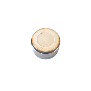 Jianshui zitao wood-fired cup base with kiln-formed marks and exposed clay foot