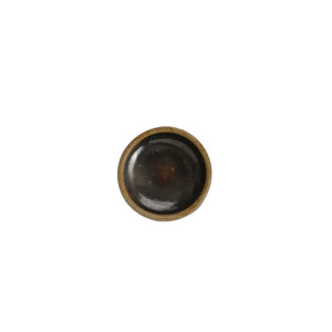 Jianshui zitao wood-fired cup, top view showing natural kiln-fired rim.