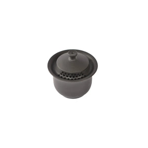 Handmade pottery Gaiwan featuring a vented lid and integrated perforations for controlled pouring.