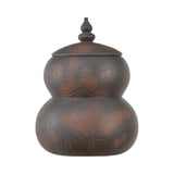 Purple Pottery Tea caddy