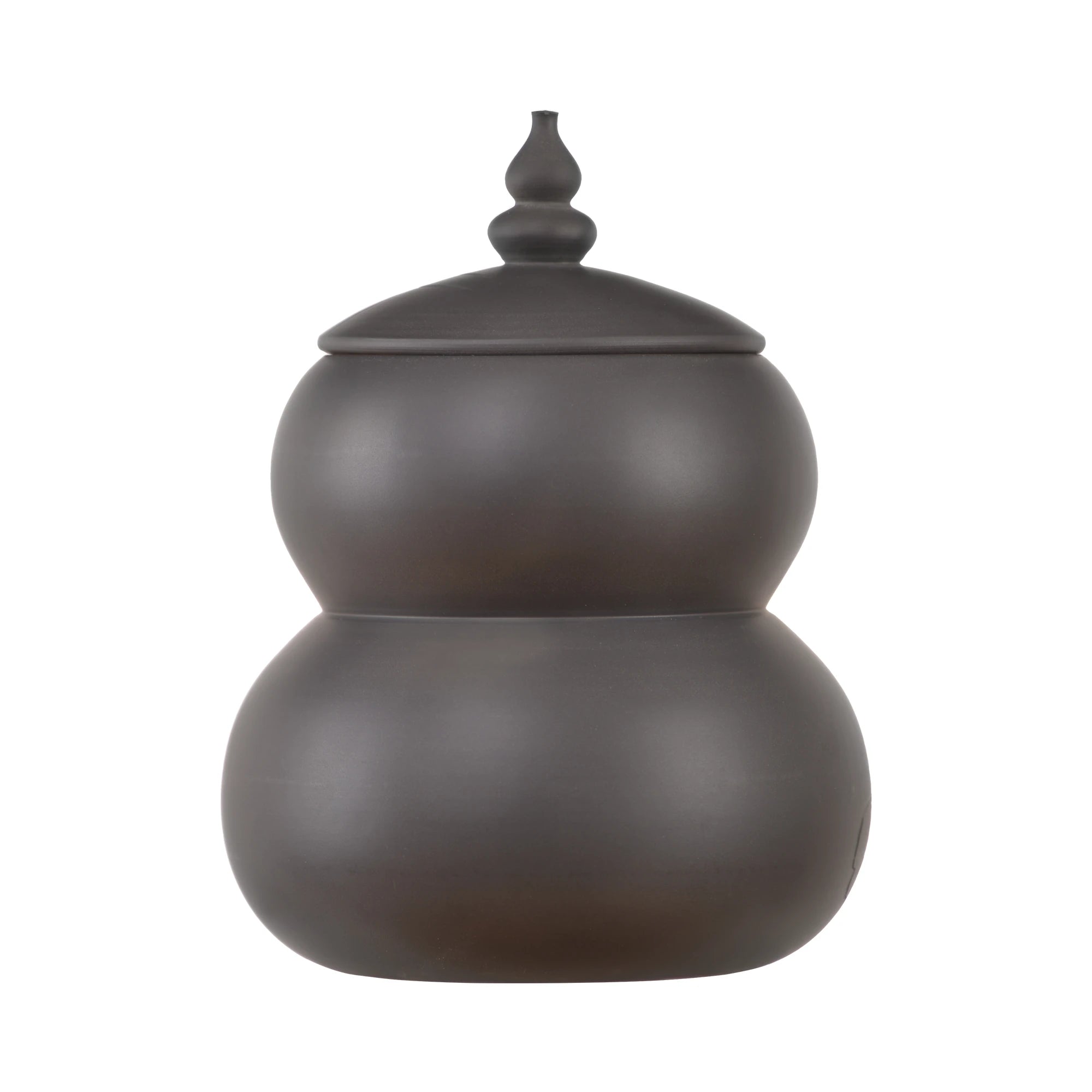 Purple Pottery Tea caddy