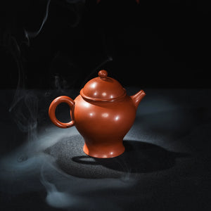 Handmade Jianshui Ding teapot for gongfu tea brewing