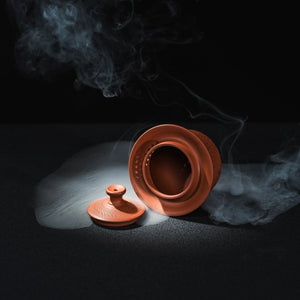 Handmade Jianshui red clay handleless teapot for gongfu tea