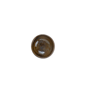 Jianshui zitao wood-fired cup, top view highlighting the gently fired rim